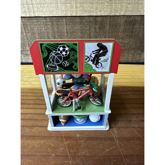 Christmas Window #9 Sporting Goods Store 2011 Hallmark Keepsake Ornament - Picture 3 of 5